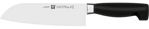 Zwilling 31118-181 Four Star Couteau santoku Acier/Plastique Argent/Noir