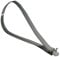 Alkan 10 x Universal vorgefertigte Edelstahlband (AISI 430) Schlauch-Bandschellen Satz L 360 mm/Spannschelle Set mit Clips/Schlauchschellenband für unsere Schlauchschellenzange