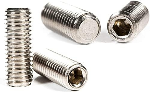 M3 M4 M5 M6 M8 M10 M12 A2 STAINLESS STEEL FLAT POINT GRUB SCREWS/BOLTS (PACK OF 10) (M4 x 30mm) G04BCD
