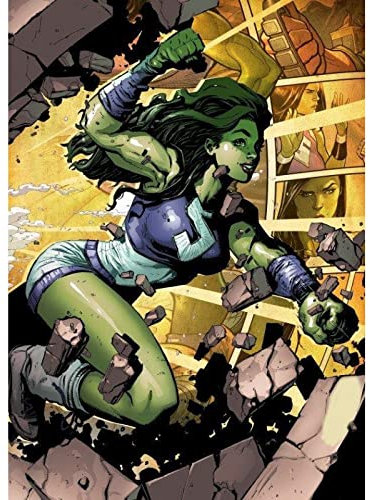 MARVEL ALL NEW - Magnetic Metal Poster 15x10 - She-Hulk (S)