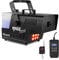 BeamZ Rage 1800LED Machine à Fumée 1800 Watts, LEDs RGBA, Mode DMX, Réservoir 3.5 L, Design Unique et Solide, Télécommande sans Fil et Filaire 3m, Etrier de Montage, Idéal pour Soirée 200 m²