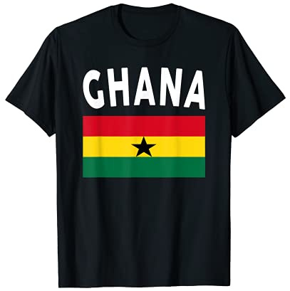 Ghana Flag | Ghanaian Pride Men Women Kids Gifts T-Shirt
