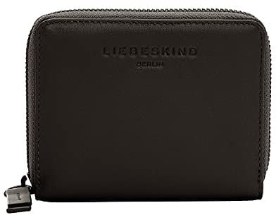 Liebeskind Berlin Damen Chelsea Kodiaq Conny Geldb RSE, Schwarz, Medium HxBxT 10.0cm x12.5cm x2.0cm EU