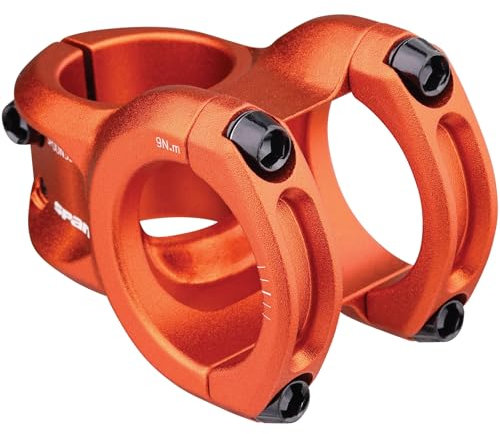 Spank Spoon 350 Vorbau, 35 mm, Orange Fahrrad für Erwachsene, Unisex