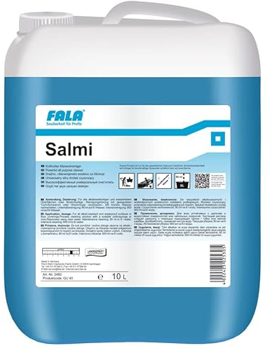 Fala 2460 Salmi und Salmi K Allzweckreiniger für Wasserfeste Oberflächen, 10 Liter