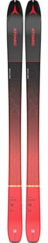 ATOMIC Unisex-Erwachsene Backland 78 + Skin 78/80, Ski, Schwarz/Rot/Schwarz, 170 cm