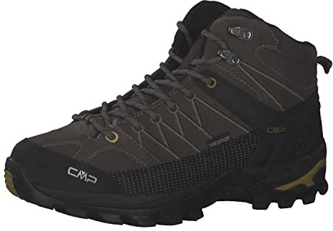 CMP Herren Rigel Mid Trekking Wp Walking Shoe, Fango, 44 EU, 3Q12947