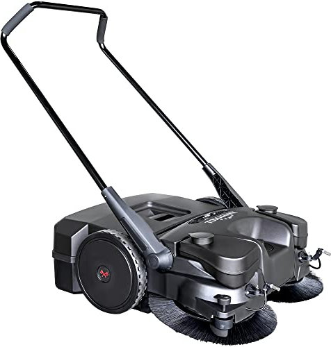 Tomahawk Power 30 Battery ed Push Sweeper with Triple Brooms Electric Drive and Dust Suppression (30 Sweeper)…