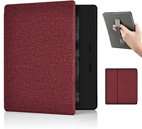 Zcooooool Custodia di tessuto Kindle Oasis (cinghia progettata per la mano) Copertina per Kindle Oasis da 7(10 °e 9 °gen 2019/2017) Antiscivolo Oasis Custodia