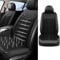 WHMH 12V Auto Kühlmatte für Tesla Model 3 Model S Model X,Klimaanlagen Kühlung Sitzauflage,Temperatur Einstellbar Kühlende Pad, A/Black-A/Single Block