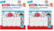 Tesa 58034 Powerstrips Tesa Vario- Ganci per tende (confezione a 4) (Confezione da 2)