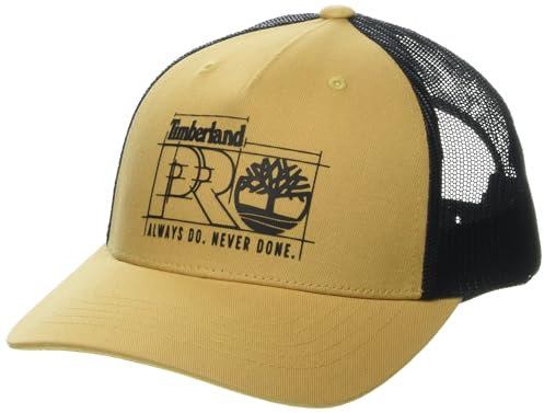 Timberland PRO Cappello da uomo Innovation Blueprint Trucker, Stivali di grano, Taglia unica