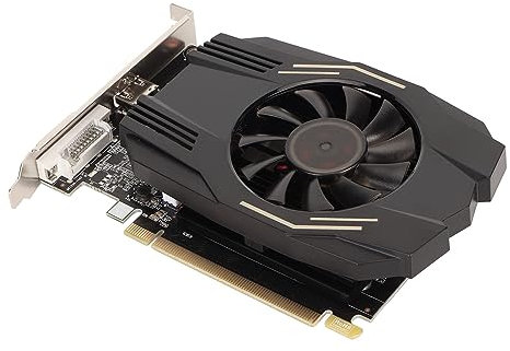 4GB DDR4 Graphics Card, 64bit 1468/2400MHz HD DVI PCI Express X4 3.0 Graphics Card Gaming Video Card for Home, Work, Gaming PC
