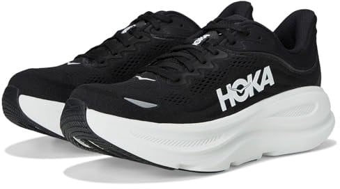 HOKA ONE ONE 1162011-BWHT Bondi 9 Homme Black/White EU 42