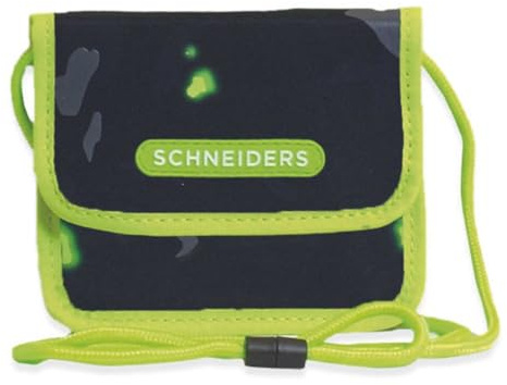 Schneiders Brustbeutel Geldbörse Neck Pouch Outer Space schwarz