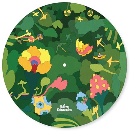 D'Addario Beatles Yellow Submarine Record Mat, Pepperland