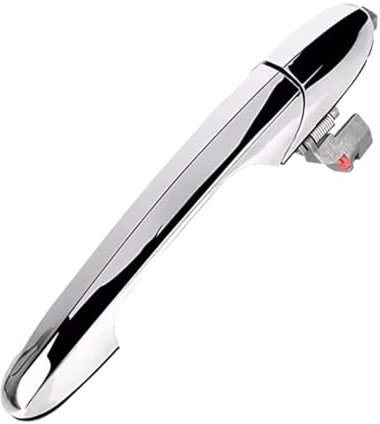 Passenger Side Door Handle For Fiat 500 2012 2013 2014 2015 2016 2017 2018 2019 68069943AB Chrome Front Left Right Outside Exterior Door Handle Driver Door Handle Side(Front Right)