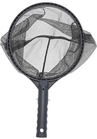 Abaodam 1 Stück Poolkescher mit Griff Umweltfreundliches Reinigungswerkzeug für Aufstellpools Kinderpools und Teiche zum Entfernen von Blättern und Schmutz