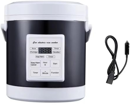 Elettrodomestici da 12 V/24 V Portatile Per Riscaldamento Rapido Apparecchi di Cottura Veicoli E Uso Domestico Riso Da Campeggio Adatto