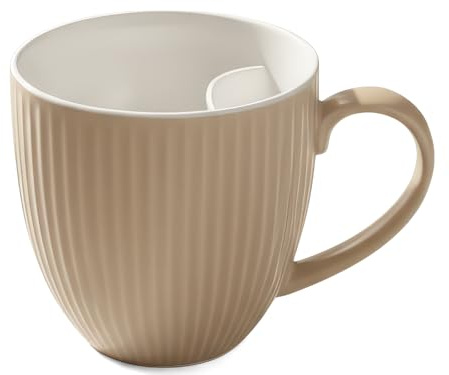 Cangoo Cup® Teebecher mit Beutelablage 0,33l (Embossed Beige)
