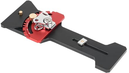 Adjustable Angle Track Saw Square - Aluminum Alloy Adjustable Precision - 90 Degree Right Angle Track Saw Square | for Router Edge Carpentry Home Improvement Straight Cuts Crosscut