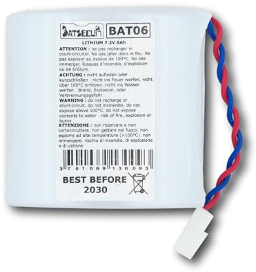 Batteria allarme BAT06 - 7,2V - 6,0 Ah - Compatibile DAITEM/LOGISTY