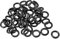 sourcing map Packung mit 50 Gummi O Ringe 11mm AD 8mm ID 1,5mm Breite Metrische Dichtung Dichtungsring Dichtungen