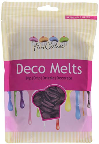 FunCakes Deko Melts, lila, 2er Pack (2 x 250 g)