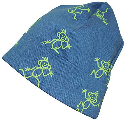 PICKAPOOH Kinder/Damen/Herren Mütze Schlupper Bio-Baumwolle, Dahlia, Gr. 52