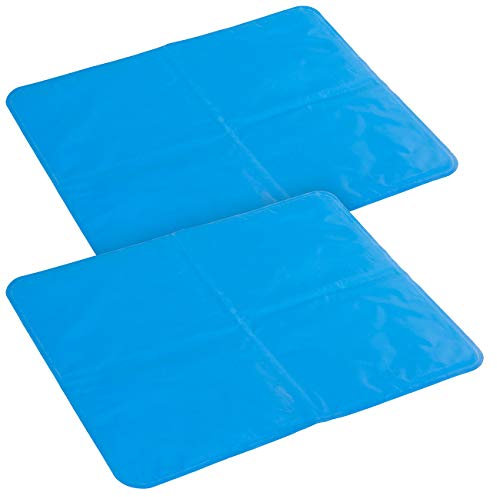 Sweetypet 2er-Set Selbstkühlende Kühlmatten für Hunde & Katzen, 65 x 50 cm