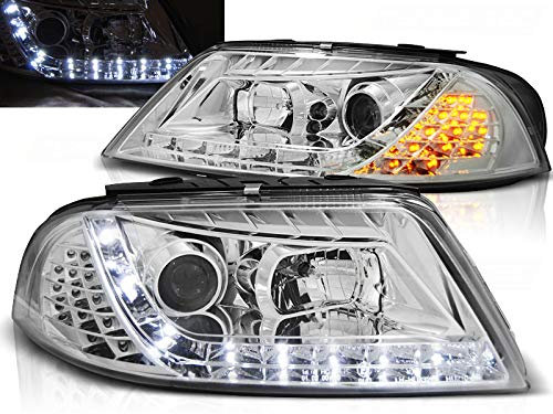 CR-Lights Led Scheinwerfer Set in chrom für VW Passat 3BG B5 FL 09.2000-03.2005
