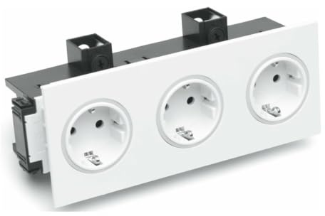 Steckdose 3-fach SIGNA IN rws BRK 3STD rws
