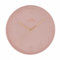 MPM Quality Design Wanduhr, Rosa, Modern Kunststoff Uhr, Glas, Quarz-Uhrwerk Sweep, 305x305x42 mm, für Wohnzimmer, Schlafzimmer, Küche, Büro und in jeden Raum