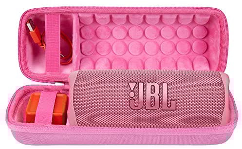 khanka Case for JBL Flip 7/Flip 6 Waterproof Portable Bluetooth Speaker(Pink)