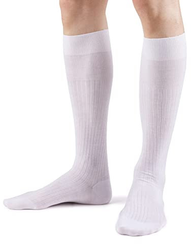 Ciocca Calze Lunghe Uomo in 100% Cotone Filo di Scozia costa larga - 3/6 Paia - Calzini MADE IN ITALY [350_002_105_3]