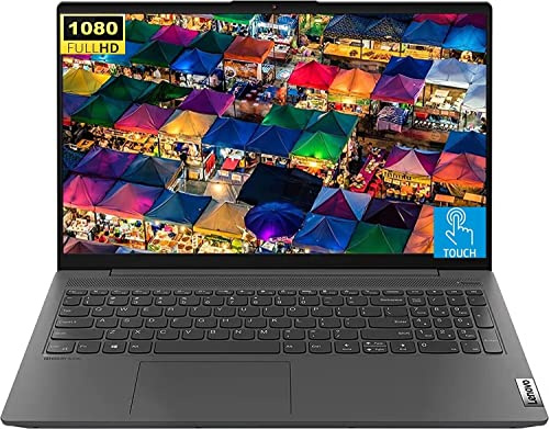 Lenovo Latest IdeaPad 5 15.6 FHD Touchscreen Laptop, AMD Ryzen 7 5825U, 16GB RAM 1TB PCIe SSD, Wi-Fi, Webcam, Fingerprint Reader, Backlit Keyboard, Windows 11 Home, Grey