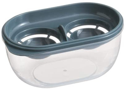 EdirFtra Separatore di Uova, tuorlo d'uovo, Bianco, separazione Automatica, Accessori per la Cottura, Utensili da Cucina 142 * 91 * 66mm,A