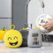 4er Set Cartoon Smiley Schwammtücher - Topreiniger Küchenreinigungs-Doppelseitige Scheuertücher im fröhlichen Design (Motiv 2)