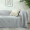 Homxi Sofabezug 3 Sitzer Ecksofa,Sofahusse Einfarbig Bezug Sofa Baumwolle Sofa-Handtuch Weiß Sofabezug Universal 150x200CM