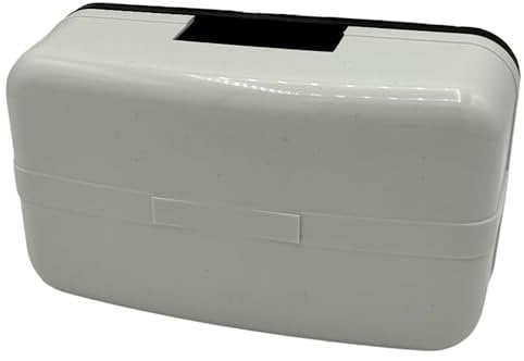 RASMACOR | Kabelgebundene Türklingel Manuelles Ding Dong-Glockenspiel | Mechanisches Verkabeltes Türklingel-Ding Dong | 230 V 20 W 85 dB | Weiß | 135 x 80 x 50 mm