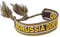 BVB Stoffarmband - größenverstellbar - 1,8cm Breit - Polyester