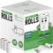 Carton de 100 bobines de papier thermique pour carte bleue - Rouleaux thermiques 57x30x12mm pour ticket de caisse/reçu carte bancaire/rouleau cb/imprimante - sans BPA