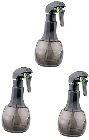 Beaupretty 3pcs Multifunctional Spray Bottle Leakproof Haircut Sprayer for Salon Use for Hairdressing Plant Care Cleaning Grey