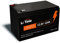 LiTime 12V 12Ah Batterie Lifepo4, Batterie Lithium avec 12A BMS, 153,6W de Puissance de Sortie, 4000+ Cycles de Profondeur, pour Sondeurs Ventilateurs Jouets Lumières LED Caméras de Sécurité Camping