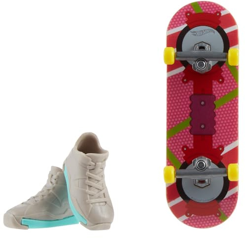 Hot Wheels Mini Skateboard with Shoes 10 cm - Assorted Models