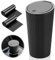 Hcunbsu Car Trash Can with Lid, Car Bins for Front of Car, Mini Car Rubbish Bin with 2 Roll Trash Bags, Universal Leak Proof Can Bin for Automotive Office Home Kitchen