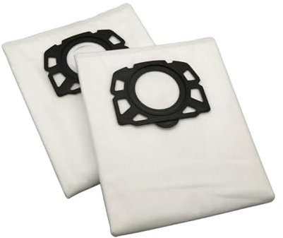 Sacs à poussière lavables compatibles avec Karcher MV4 MV5 MV6 WD4 WD5 WD6 WD4000 à WD5999, pièce de rechange for aspirateur, sac à poussière, accessoires(Color:2 PC)