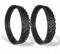 Lot de 2 courroies de remplacement exactes de piste de pneu R0526100 pour nettoyeur de piscine enterrée Zodiac pour Baracuda MX8 MX6 Elite en caoutchouc robuste
