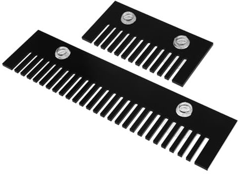 POPETPOP 2pcs Acrylic Fish Tank Overflow Comb Aquarium Weir Overflow Comb Prevents Water Overflow for Aquarium Fish Tank Supply