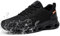 FATES TEX Weit Völlig Wasserdicht Laufschuhe Herren Sportschuhe Turnschuhe Walkingschuhe Fashion Outdoor Casual Schuhe Fitness Running Sneaker(A-Pirat Schwarz,44.5 Weit EU)
